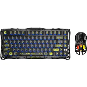 Mercury K1 Lite Mechanical Gaming Keyboard with Mercury M2 Wireless Gaming