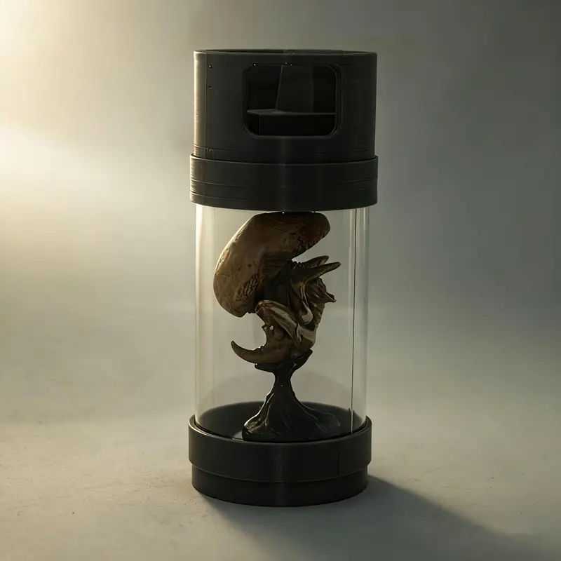 Alien Embryo/jar Xenomorph Specimen, Unique Collectible Design, Perfect Gift for Fans & Decorative Addition, Statue, Horror Character Figurines