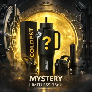 Mystery Limitless 36oz Tumbler - 100+ Possible Colors | Premium 36oz Stainless Steel Insulated Cup for Ice-Cold All-Day Hydration | Leakproof, Durable, Travel-Ready Drinkware for Gym, Work, Car & Everyday Use