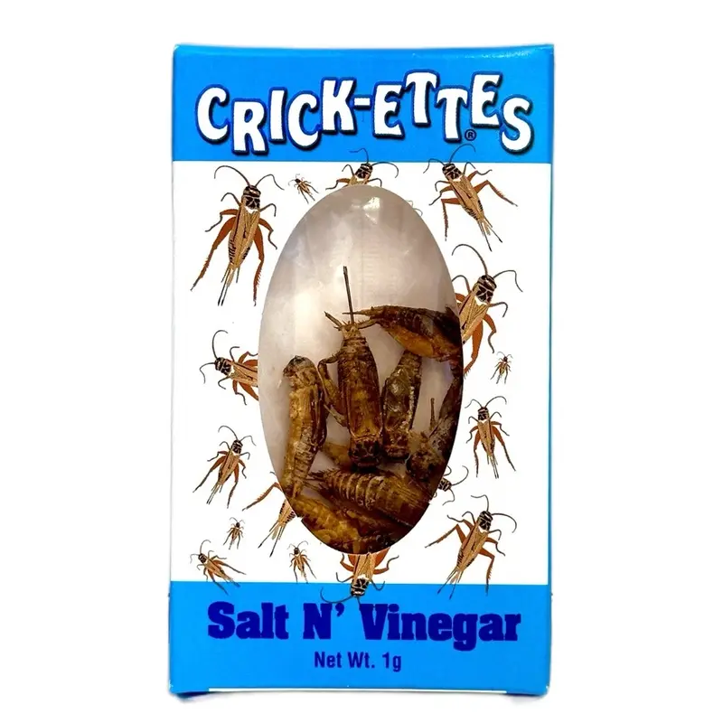 Hotlix Edible Crickettes Seasoned Snacks - Delicious and Nutritious Bite Dried Dry bug candy