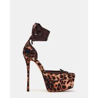 LEOPARD SATIN