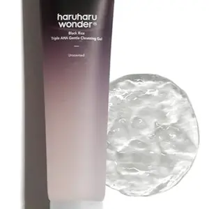 HARUHARU Wonder Black Rice Triple AHA Gentle Cleansing Gel 3.38 fl oz