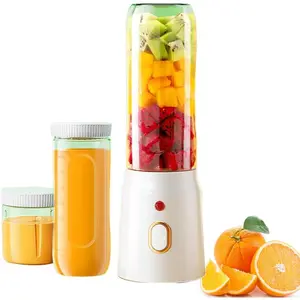 Portable Blender - 10 Stainless Steel Blades - Portable Blender For Smoothies - Fruit & Vegetable Juicer - Ideal for Travel, Sports, and Kitchen