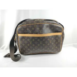 Pre-owned Louis Vuitton coated canvas Shoulder Bags Monogram Canvas Reporter GM Shoulder Bag(2260002974831)