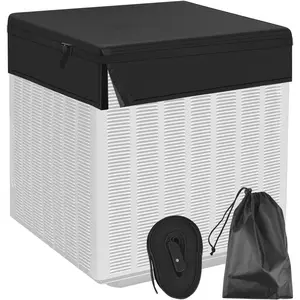 Air Conditioner Cover for Outside Unit, 36x36x12 Inch Heavy Duty AC Unit Covers Outdoor with 12.5FT Straps & Storage Bag,  Winter Central Air Conditioner Covers Protect Against Leaves,Weeds