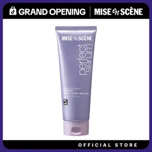 Perfect Serum Magic Straight Treatment (7.77 fl oz / 230ml) | Mise En Scène | Anti-Frizz Wash-off Treatment for Flyaways, Hydrating & Breakage Control