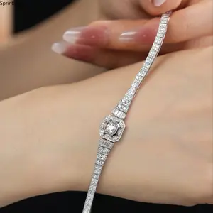 925 sterling silver bracelet, exquisite jewelry, the best gift for women, suitable for daily wear, gifts for relatives and friends