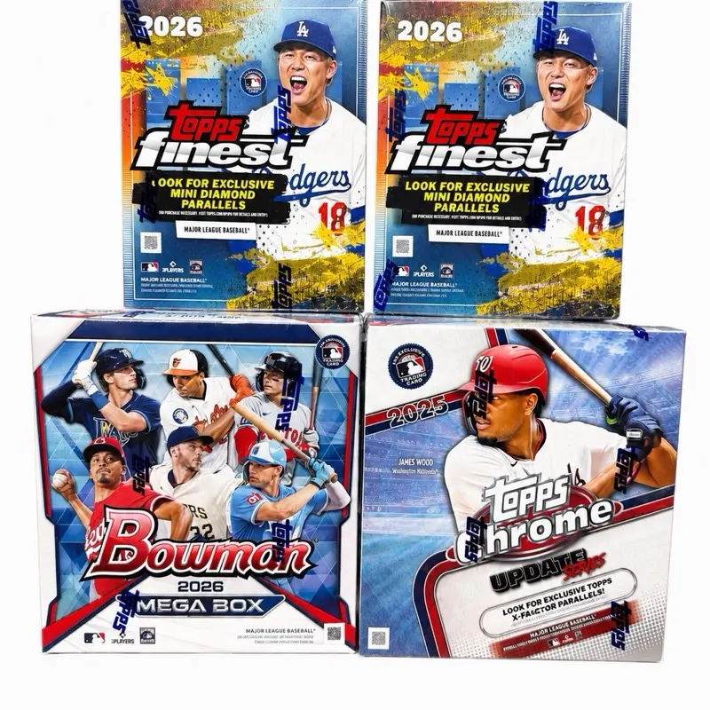 MLB TOPPS FINEST MlX BOX BREAK PICK YOUR TEAM