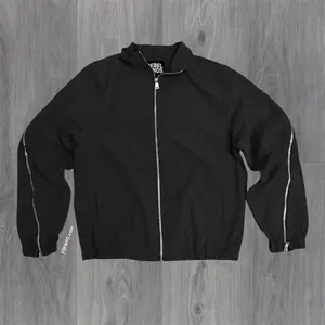 Rebel - Windbreaker Zipper Jacket - Black - 501