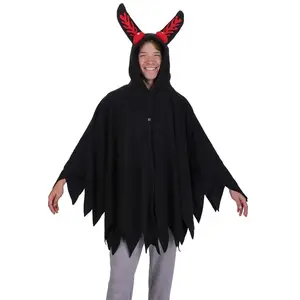 Mothman Adult Poncho Costume