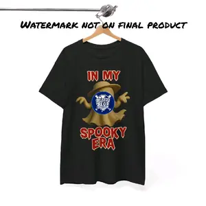 Ghost Fashionista In My Spooky Era Halloween Tee Shirt - Unisex Heavy Cotton Tee Casual Fit