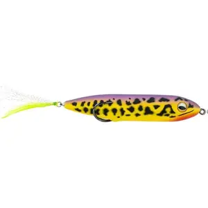 Snag Proof Dog Zoo Topwater Fishing Lure with Realistic Design and Erratic Walk-the-Dog Action for Long-Distance Casts