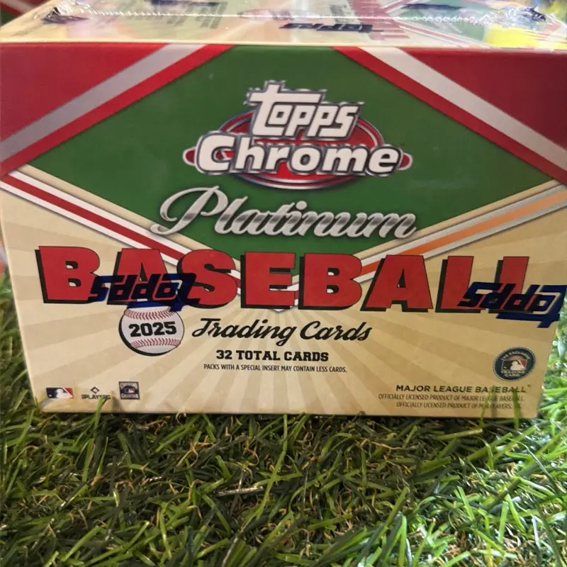 2025 Topps Chrome Platinum Baseball Value Blaster Box