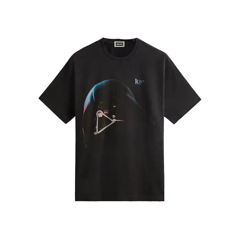 Kith x STAR WARS Darth Vader Helmet Vintage Tee Black PH (men) by StockX