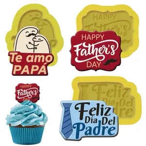 Tonicrafter - silicon molds father’s day - Día del padre para tus creaciones en pastelería