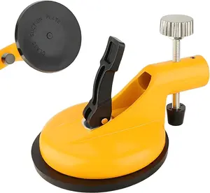 Heavy Duty Suction Cup Tile Leveler – Adjustable Height Tile Lifter Tool, Aluminum Alloy Floor Gap Fixer for Granite, Marble, Quartz & Countertop Installation
