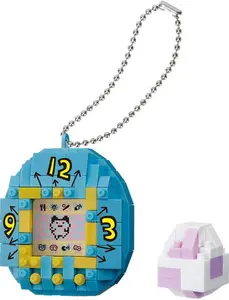 Nanoblock - Tamagotchi - Character Collection - First Generation Tamagotchi Building Kit (Blue)  [COLLECTIBLES] Brick, Collectible