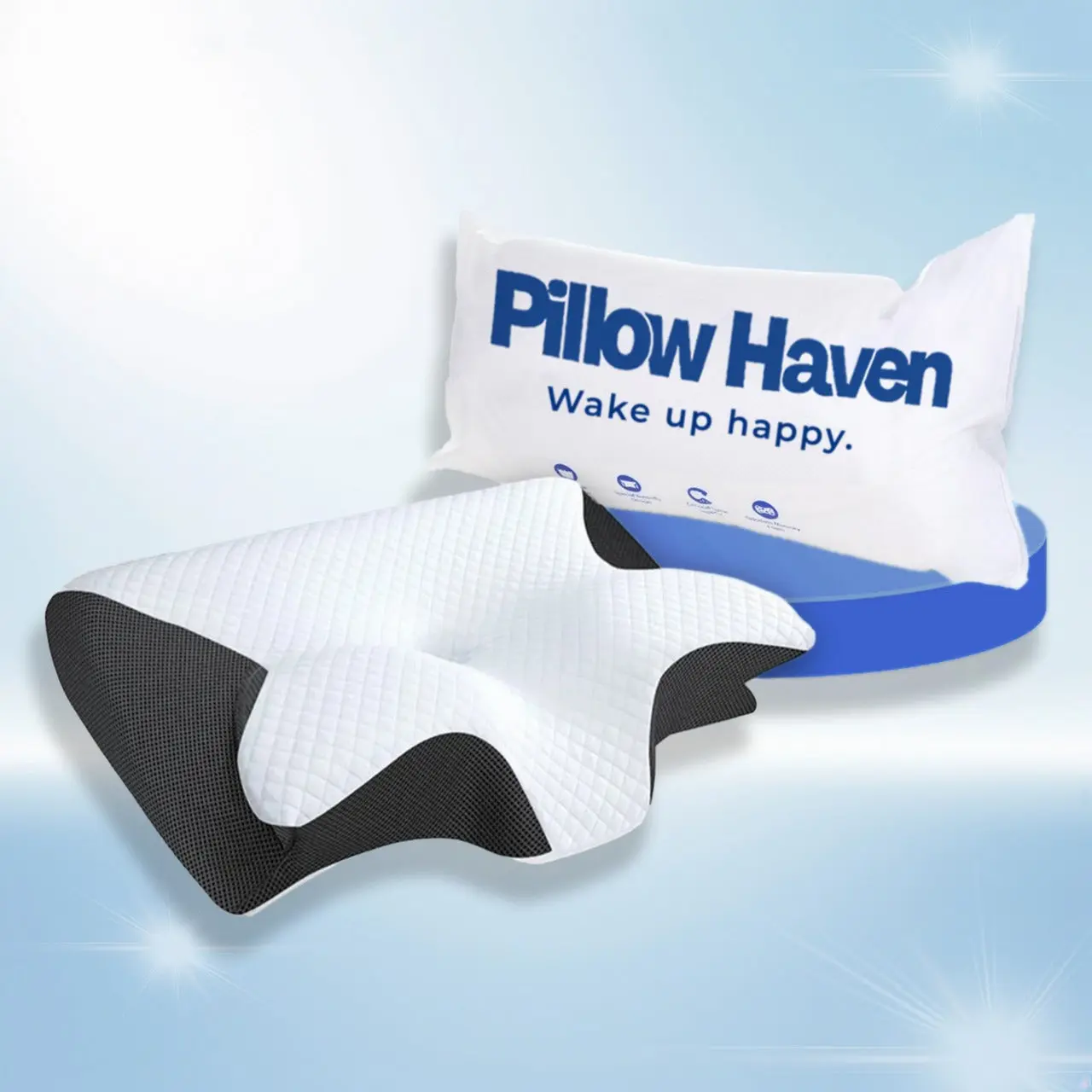 Premium Ergonomic Pain Relief Pillow™