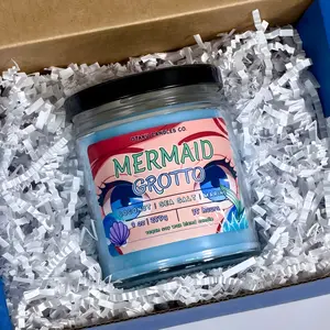 Mermaid Grotto | Vegan Apricot Wax Candle