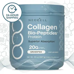 Premium Grassfed Collagen Peptides Supplement | NeoCell Collagen Superior Absorption Unflavored Protein | 20g Per Serving | 24-Hour Shipping