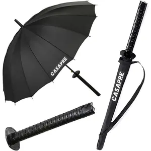 Umbrella Umbrella Semi-Umbrella,Windproof Umbrella.Sun Protection Umbrella Black.The Best Gift.