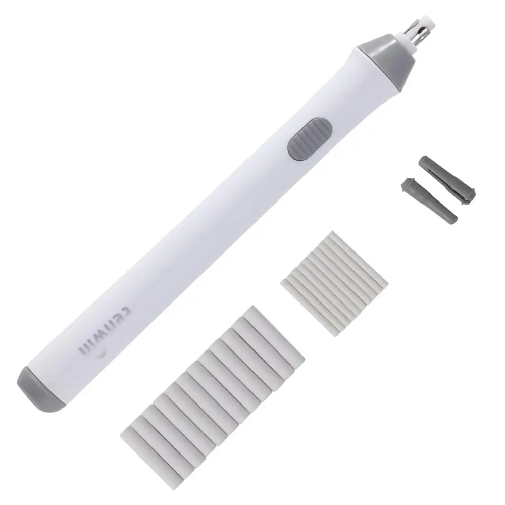 Tenwin Cordless Electric Eraser Kit - Couture Creations Creative Detailer Tool with High Speed Rot., 22 Refills & Interchangeable Tips, for Precise Erasing of Sketch Pencils/Drafting, Ideal for Artists, Back to School Haul