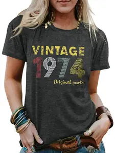 50th Birthday Gift Tshirt , Sweatshit, Hoodie - Funny Vintage 1974 Tee - Ideal Birthday Present