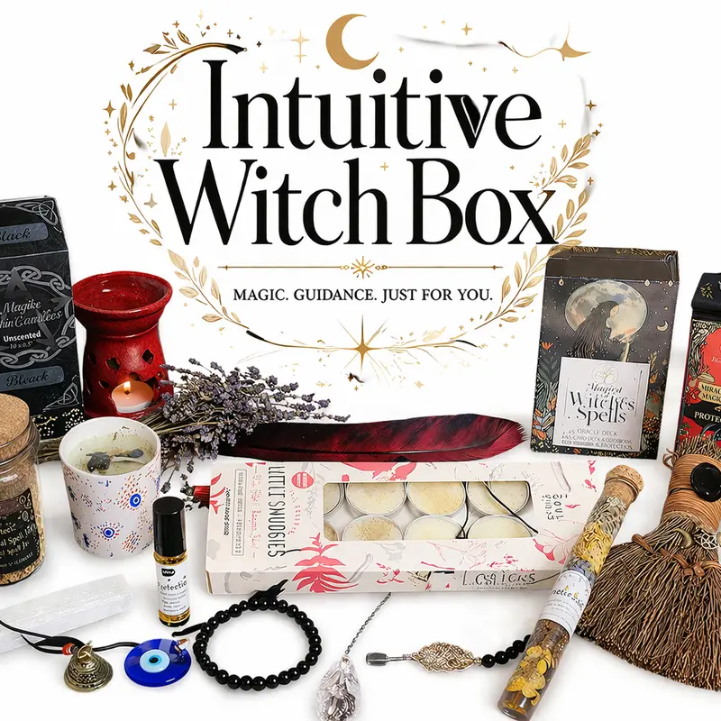 Elevate and Align Witch Box Set | Altar Kit | Custom Witchcraft Kit with Crystals Candles Oils & More | Several Options Available