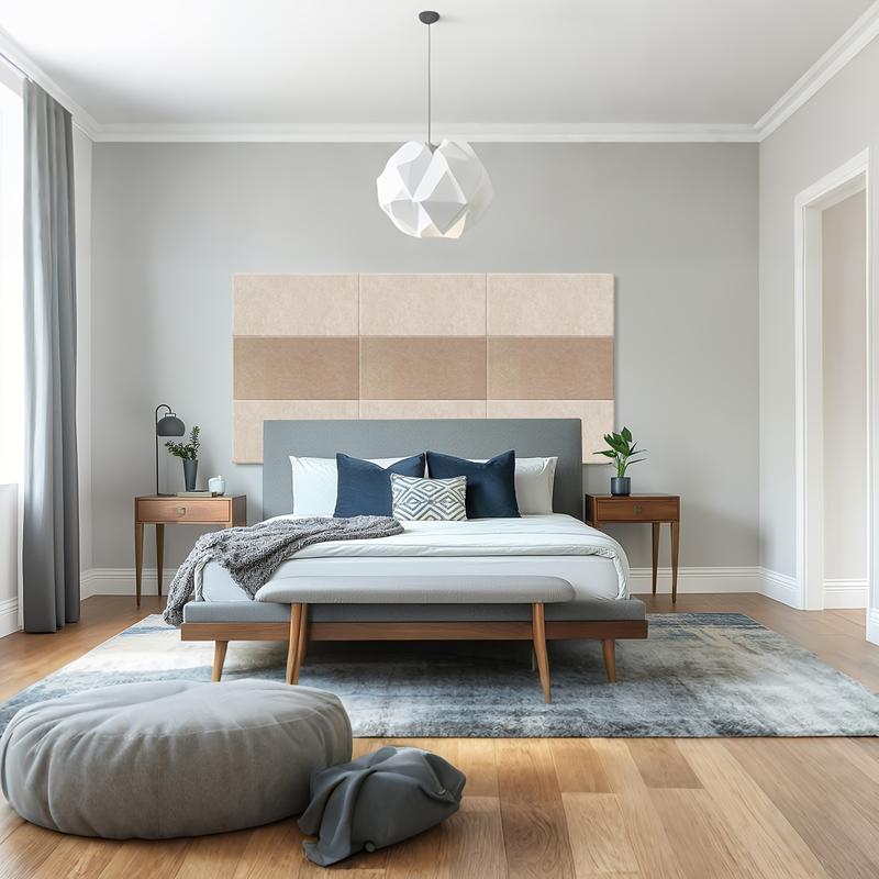 6-Pack Self-Adhesive Acoustic Panels, 23.6*12 inch Decorative Soundproofing Panels, Wall and Ceiling Acoustic Treatment Tiles, Artistic Sound Absorbing Panels, Perfect for Home and Office to Reduce Echo and Noise, Bedroom Decor girl room accessories