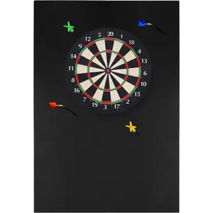 Dart Board Wall Protectors, 36" H X 24" W X 0.5" Thickness, Felt Wall Tiles Dart Board Wall Protector, Dart Board Surround, Dartboard Wall Protector, Dart Board Backboards Cork Board Alternative