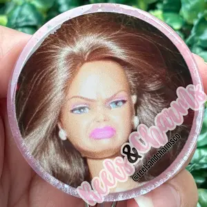Yuck Face Badge Reel