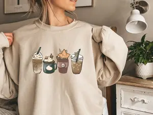 Zelda Korok Coffee Shirt for Coffee Lover Sweatshirt The Legend Of Zelda Hyrule T Shirt for Gamer Gift Tears Of The Kingdom Hylia