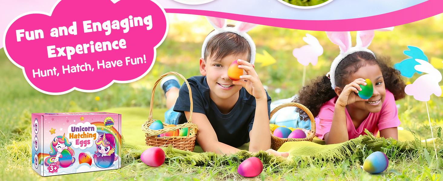 KLSMYHOKI Water Activated Hatching Surprise Eggs 6 Water Activated Unicorn  Grow 600%  for Kids - Capsules