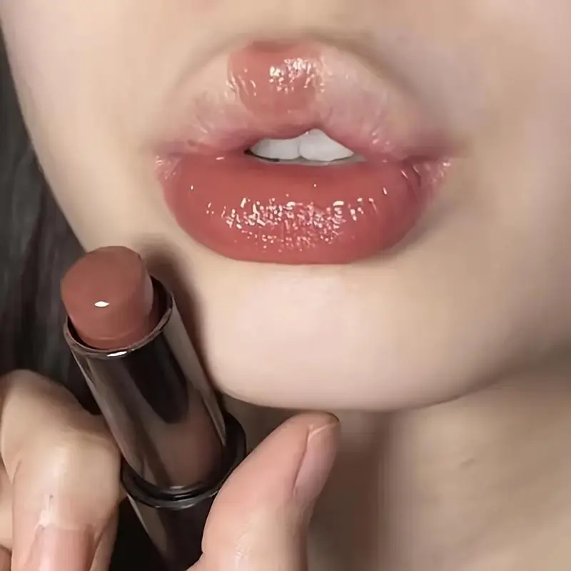 Long Lasting Lipstick, Moisturizing Lipstick, Waterproof Lip Gloss Lip Polish, Glossy Lip Glaze Stick, Plumping Lip Oil Lip Stick for Girls & Women, Hydrating Makeup Products, Extreme Lip Plumper, Lip Volumizer, Glossy Lip Balm