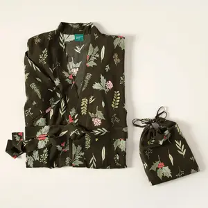 Birth Month Flower Robe