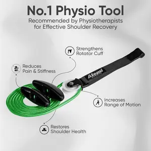Shoulder Pulley Over Door Rehab Exerciser, for Physical Therapy, Exercise Equipment, Aids in Recovery, Improve and Strengthen Mobility