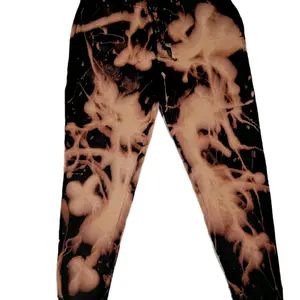 Custom Bleach-Splatter Joggers