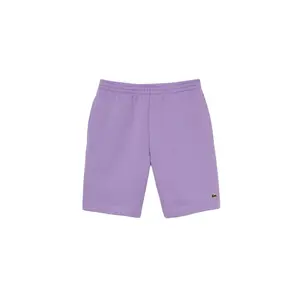Lacoste Fleece Shorts - Men's, Classic Crochet, Comfortable Cotton Fabric, Available in Various Colors, Sportswear for Men