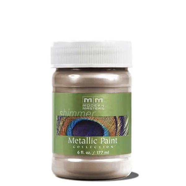 MODERN MASTERS ME289 6 oz. Brass Metallic Paint
