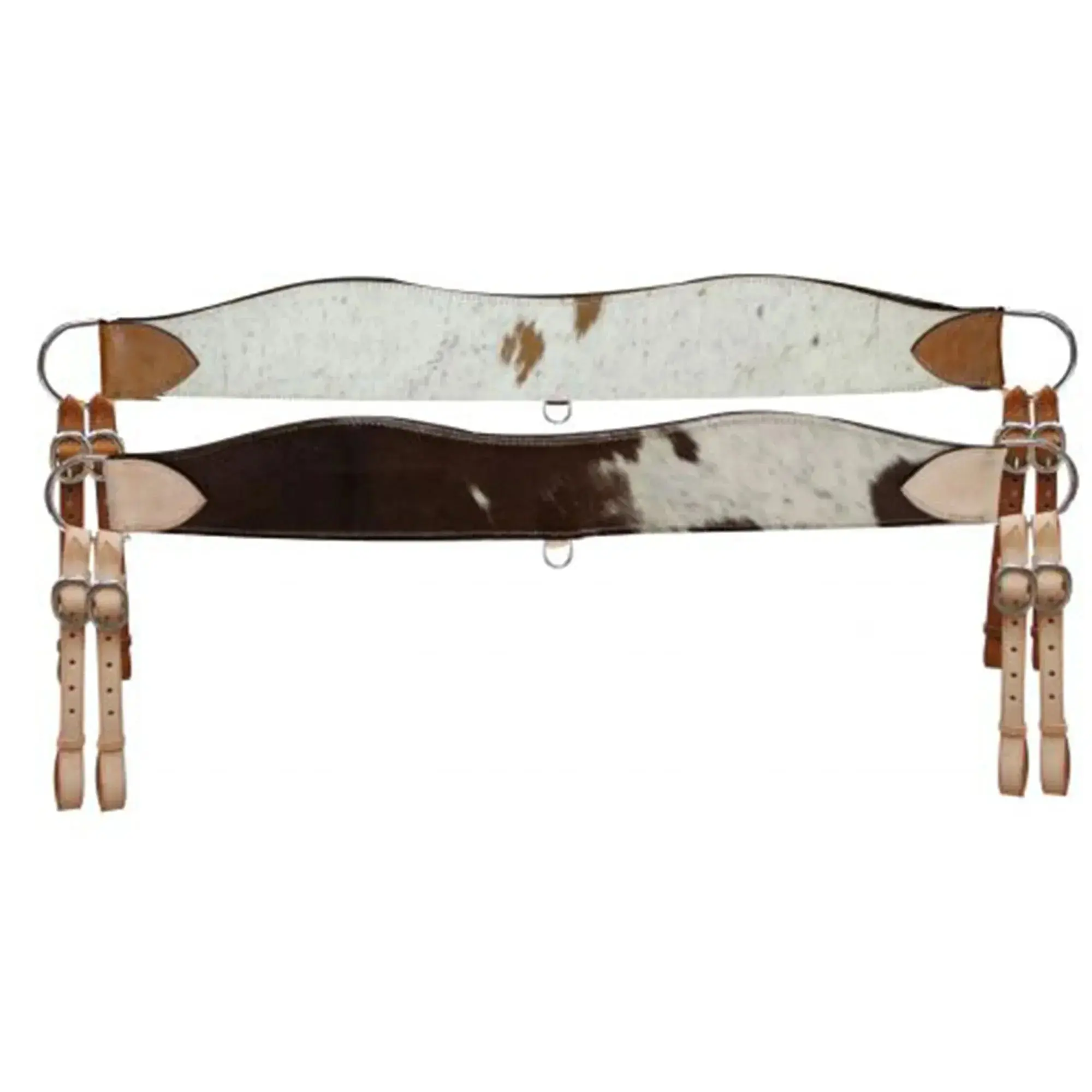 Hair on Cowhide Tripping Collar