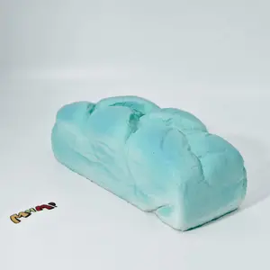 MHM Squishy Collection braided brioche (peppermint scented) stress relief toys with sticky, wet, soft and slow bouncing treats!