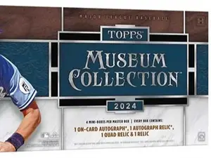 2024 Topps Museum Baseball Master Box - 2 Autos 2 Mems