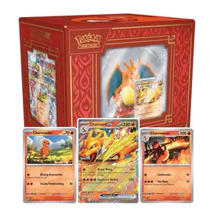 Pokémon Charizard Premium Collection Box TCG Collector's Set with Promo Cards & Display Case
