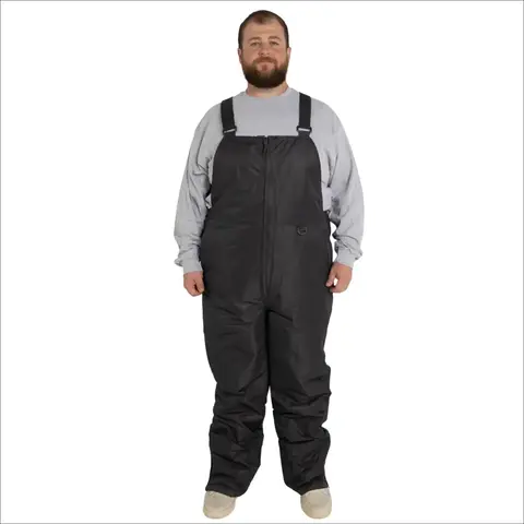Men's Big and Tall Insulated Ski Bibs 2XL-7XL, Snow Country Overland Waterproof Snow Bib Overalls with Front Zip, Regular, Short and Tall