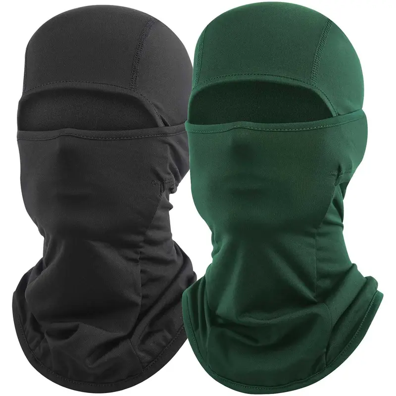 Ski Mask for Men 2 Pack Balaclava Face Mask Women Shiesty Masks Motorcycle Helmet Head Masks Full Face Cover Sun Protection