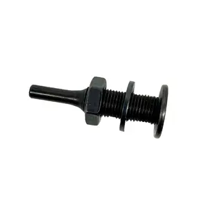Maverick Abrasives | 1/2-Inch Mandrel for Mini Buffing Wheels – Durable, Precision-Fit Tool for Polishing | 1/4" Shank Fits Drills & Die Grinders | For 1/2" Arbor Mini Wheels | Steel, 2.25" Length, Washer & Nut Included (Not for Airway Wheels)