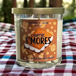 Campfire S’mores Soy Wax Candle 8oz