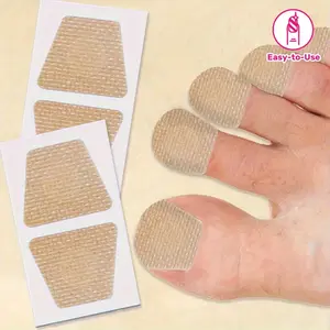 40 Nail Stickers Nail Wraps Self-Adhesive for Weak Broken Thick Nails, Toe and Finger Nail Care, Dual Purpose Use, Easy Application, No Residue, Breathable Formula