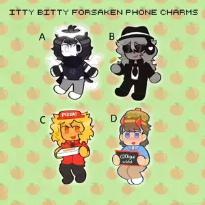 Forsaken Acrylic Keychains, Great For Daily Use Or As Thoughtful Little Gifts For Your Friends And Yourself