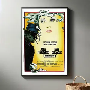 Chinatown Movie Posters | High Quality Canvas Print I 2024 Movie Poster | Modern Room Decorative Arts | Popular Film Gift